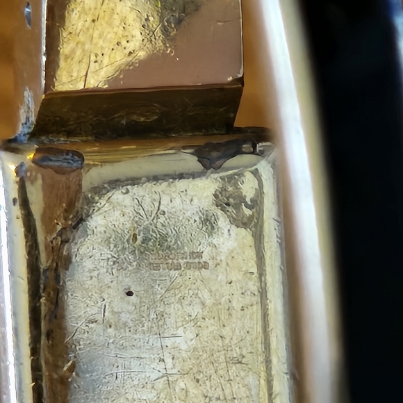 Rare La Marque Incabloc Swiss Manual Wind Star Design Cuff Watch - Picture 7 of 7